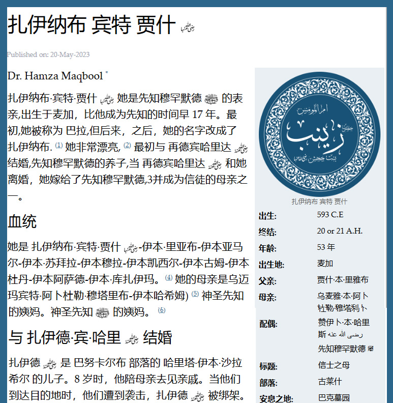 扎伊纳布 宾特 贾什